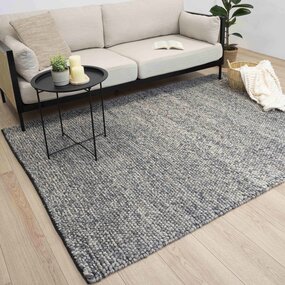 Ventura Spheres Taupe / Grau Handgefertigter Teppich