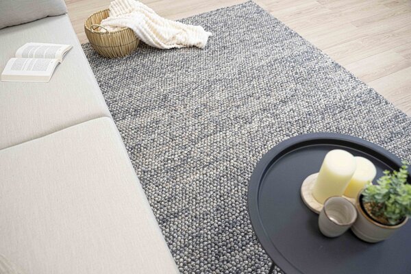 Ventura Spheres Taupe / Grau Handgefertigter Teppich