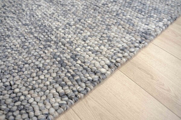 Ventura Spheres Taupe / Grau Handgefertigter Teppich