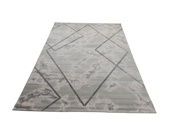 Teppich Alba Modern Grau - Marmor Design Teppich Alba Modern Grau - Marmor Design