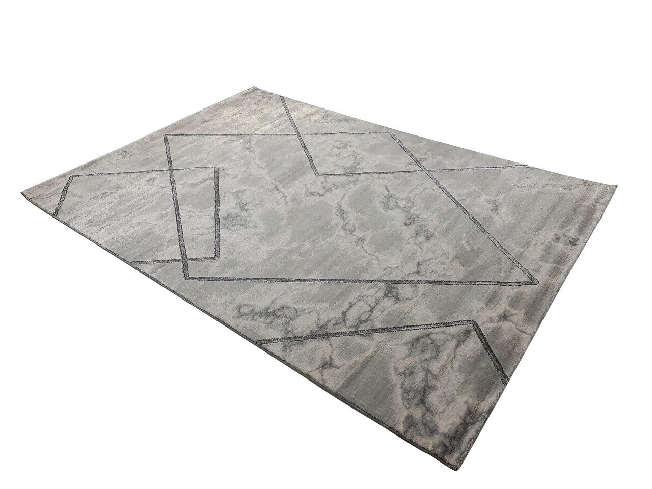 Teppich Alba Modern Grau - Marmor Design Teppich Alba Modern Grau - Marmor Design