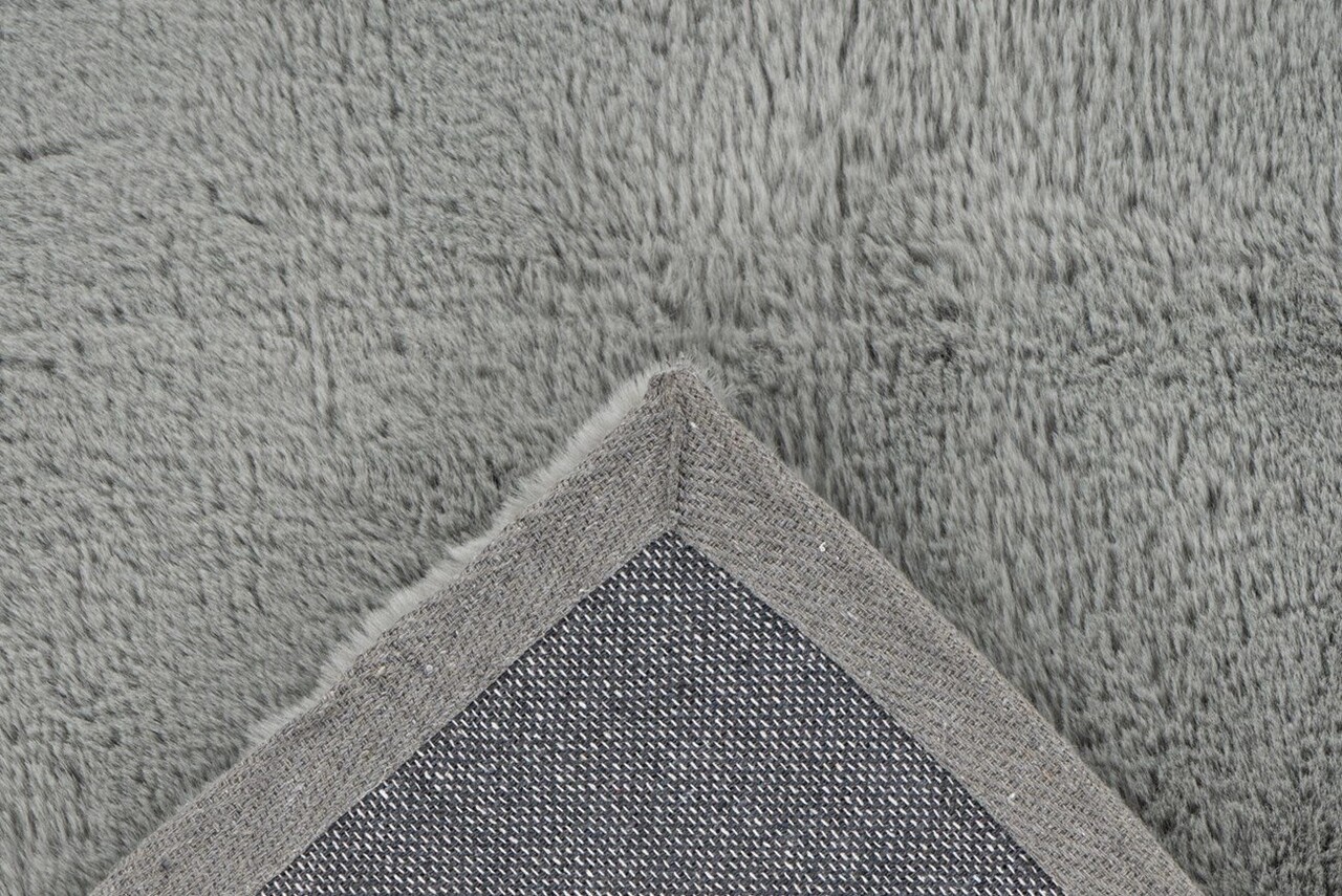 Magna Hochflor-Teppich in Pastellgrün - Solid Soft
