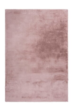 Magna Hochflor-Teppich in Pastellrosa - Solid Soft Magna Hochflor-Teppich in Pastellrosa - Solid Soft