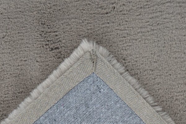 Magna Hochflorteppich Taupe - Solid Soft Magna Hochflorteppich Taupe - Solid Soft