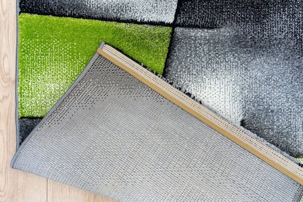 Kristal Modern Grün Teppich Kristal Modern Grün Teppich