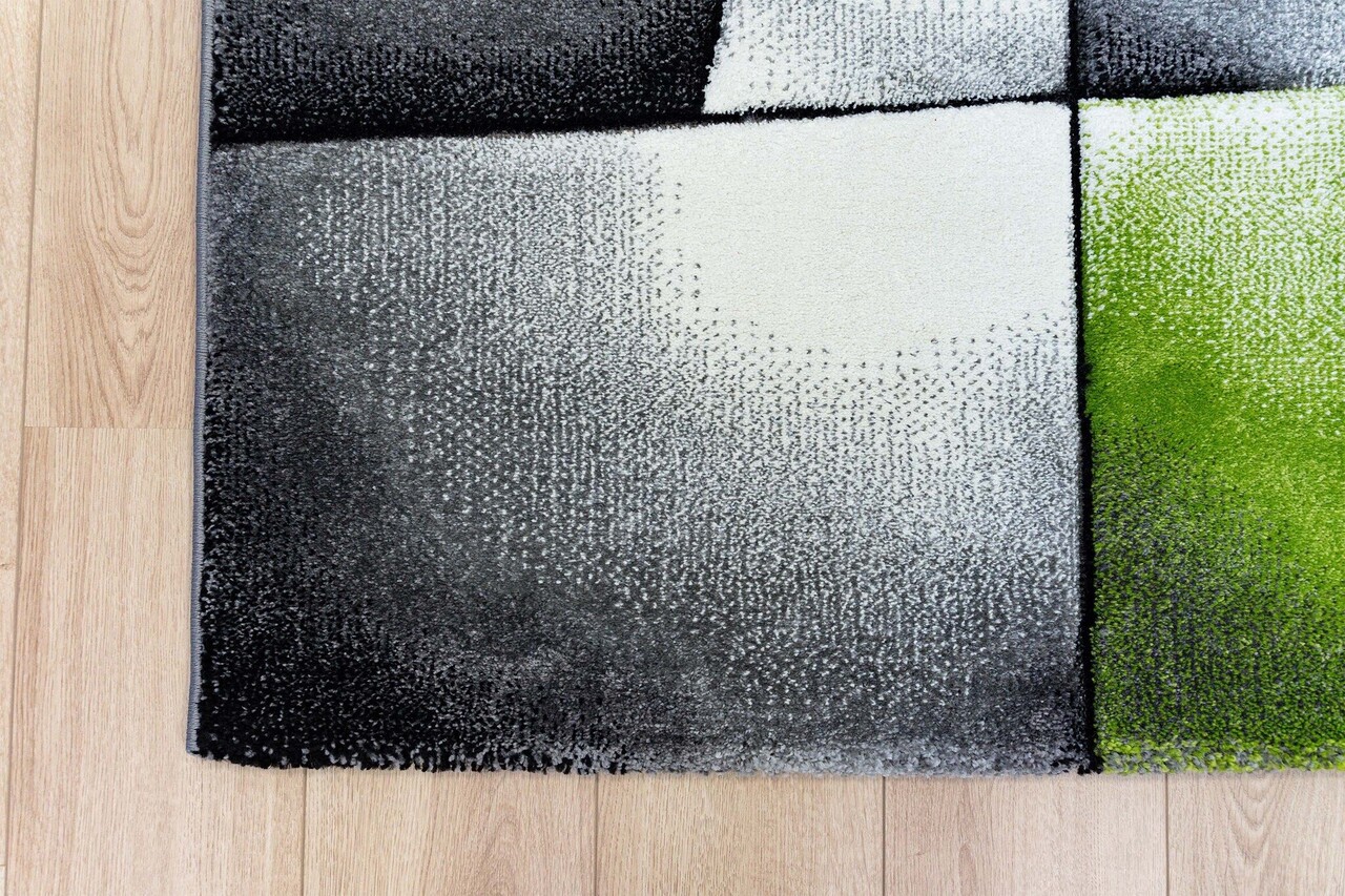 Kristal Modern Grün Teppich Kristal Modern Grün Teppich