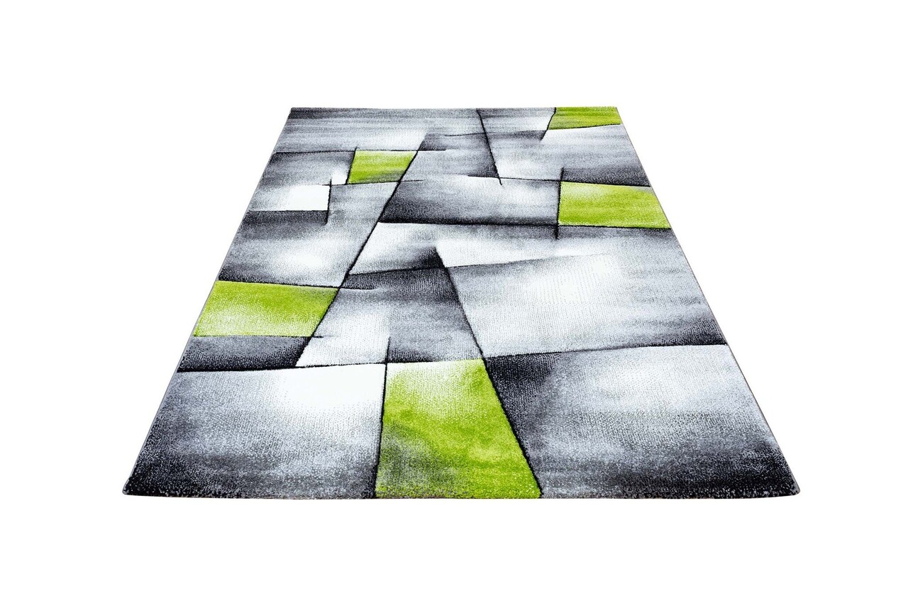 Kristal Modern Grün Teppich Kristal Modern Grün Teppich