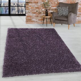 Azure Hochflorteppich lila - Unifarben Azure Hochflorteppich lila - Unifarben