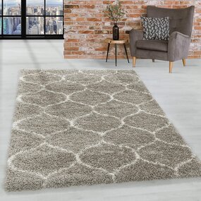 Hochflor Teppich - Azure Beige Hochflor Teppich - Azure Beige