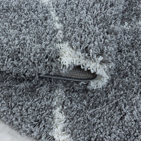 Hochflor Teppich - Azure Grau Hochflor Teppich - Azure Grau