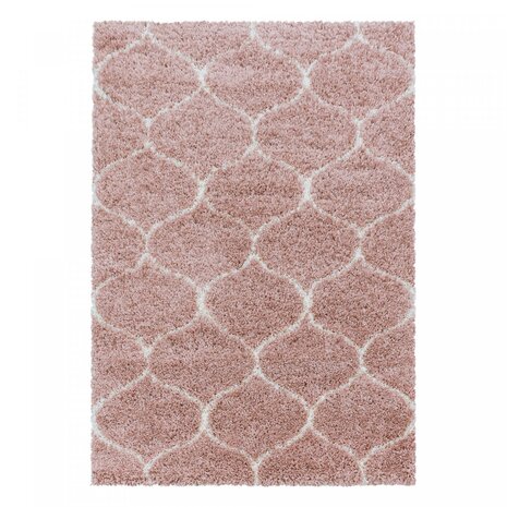 Hochflor Teppich - Azure Rosa Hochflor Teppich - Azure Rosa
