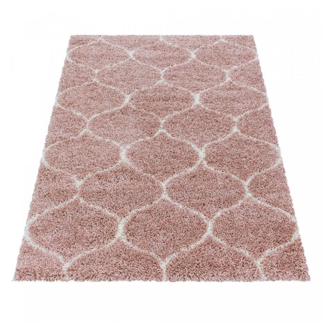 Hochflor Teppich - Azure Rosa Hochflor Teppich - Azure Rosa