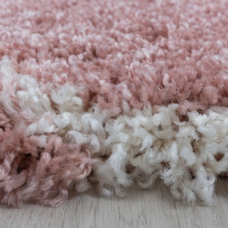 Hochflor Teppich - Azure Rosa Hochflor Teppich - Azure Rosa