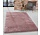 Hochflor Teppich - Luna Rosa
