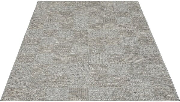 Cyrene Kurzflorer Teppich in Grau - In & Outdoor Cyrene Kurzflorer Teppich in Grau - In & Outdoor