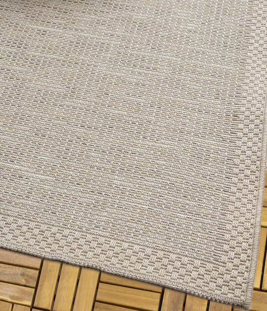 Cyrene Kurzflor Beige/Grau Teppich - In & Outdoor Cyrene Kurzflor Beige/Grau Teppich - In & Outdoor