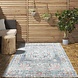 Sena Vintage Medallion Grau / Multi Teppich - In & Outdoor Sena Vintage Medallion Grau / Multi Teppich - In & Outdoor
