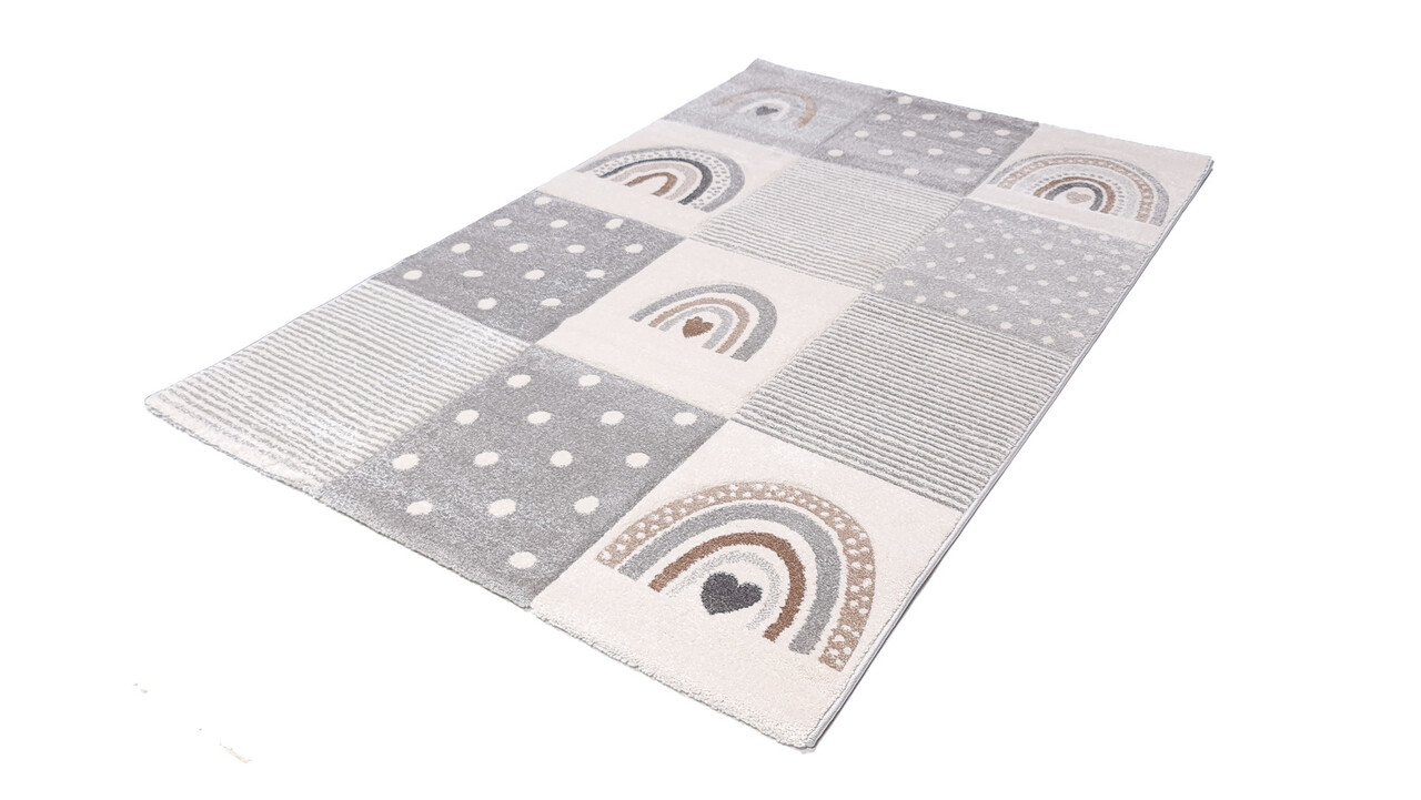 Kinderzimmer Grau Teppich - Blocked