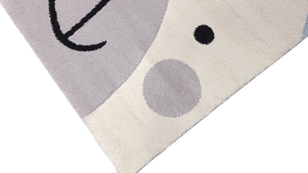 Kinder Bär Blau Teppich - Kinder Bär Blau Teppich -