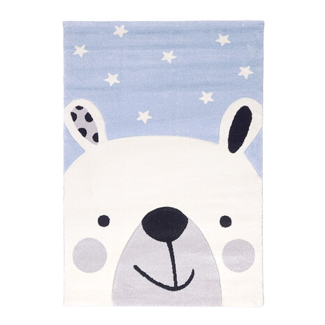 Kinder Bär Blau Teppich - Kinder Bär Blau Teppich -