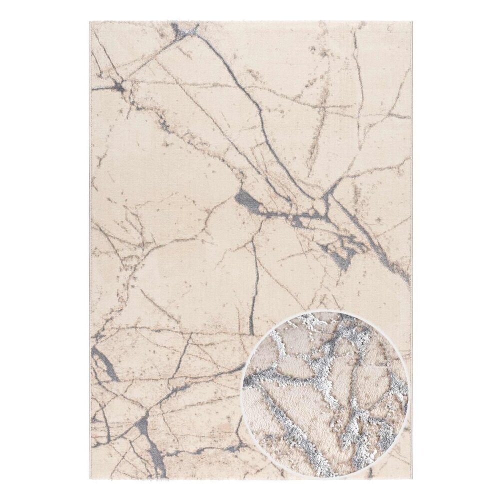 Teppich Ursula Modern Silver - Designer Teppich Ursula Modern Silver - Designer