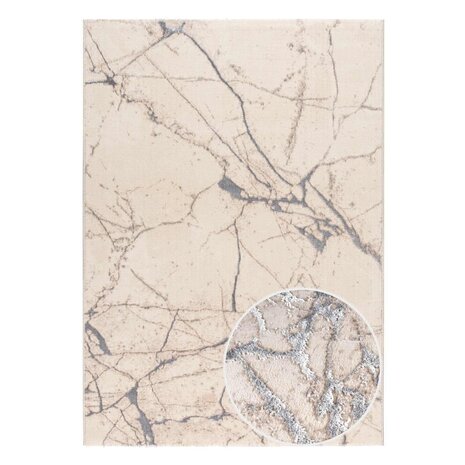 Teppich Ursula Modern Silver - Designer Teppich Ursula Modern Silver - Designer