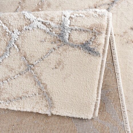 Teppich Ursula Modern Silver - Designer Teppich Ursula Modern Silver - Designer