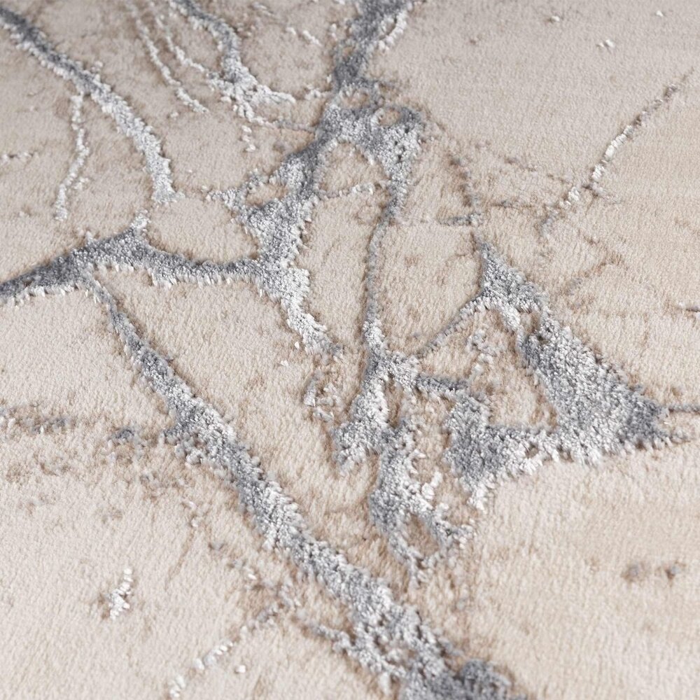 Teppich Ursula Modern Silver - Designer Teppich Ursula Modern Silver - Designer