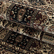 Orientteppich - Bukhara Kariert Schwarz/Bunt Orientteppich - Bukhara Kariert Schwarz/Bunt