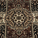 Orientteppich - Bukhara Kariert Schwarz/Bunt Orientteppich - Bukhara Kariert Schwarz/Bunt