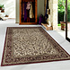 Orientteppich - Bukhara Bordüre Rot/Creme Orientteppich - Bukhara Bordüre Rot/Creme