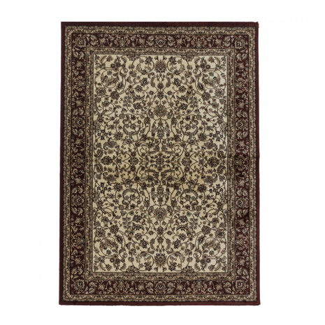 Orientteppich - Bukhara Bordüre Rot/Creme Orientteppich - Bukhara Bordüre Rot/Creme