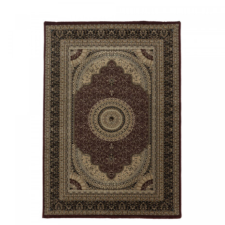 Orientteppich - Bukhara Klassisch Medaillon Rot Orientteppich - Bukhara Klassisch Medaillon Rot