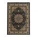 Orientteppich - Bukhara Klassisch Medaillon Schwarz Orientteppich - Bukhara Klassisch Medaillon Schwarz