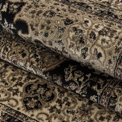 Orientteppich - Bukhara Klassisch Medaillon Schwarz Orientteppich - Bukhara Klassisch Medaillon Schwarz