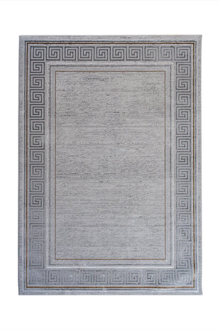 Minye Modern Grau Teppich - Römisches Motiv Minye Modern Grau Teppich - Römisches Motiv