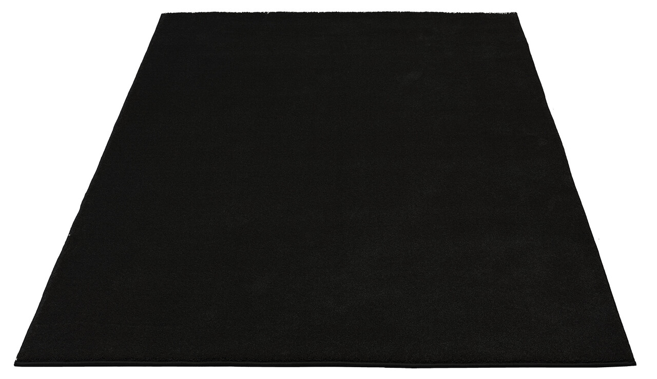 Solider Teppich - Ravenna Schwarz Solider Teppich - Ravenna Schwarz