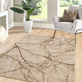 Minye Modern Beige Taupe Teppich - Designer Minye Modern Beige Taupe Teppich - Designer