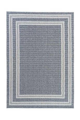 Belize Teppich In & Outdoor Grau - Rahmen Belize Teppich In & Outdoor Grau - Rahmen