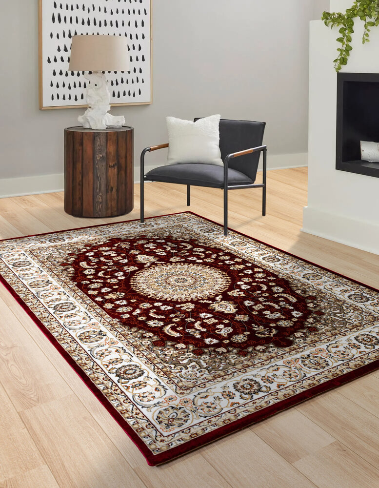 Alcon Klassischer Rot Teppich - Oriental