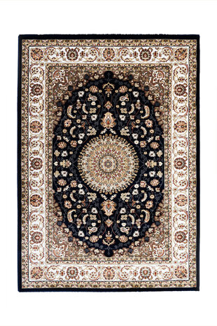 Alcon Classic Dunkelblau Teppich - Oriental Alcon Classic Dunkelblau Teppich - Oriental