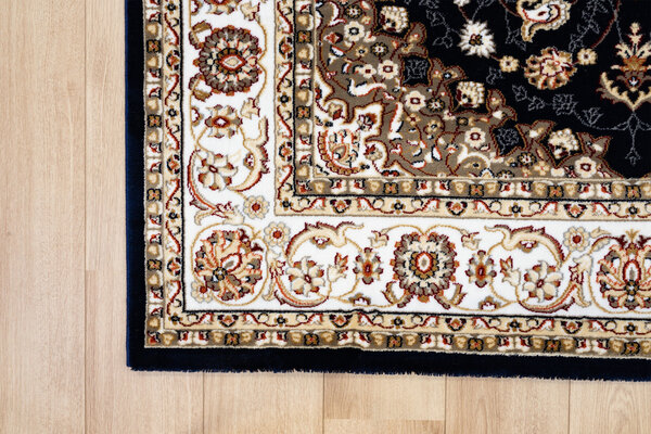 Alcon Classic Dunkelblau Teppich - Oriental Alcon Classic Dunkelblau Teppich - Oriental