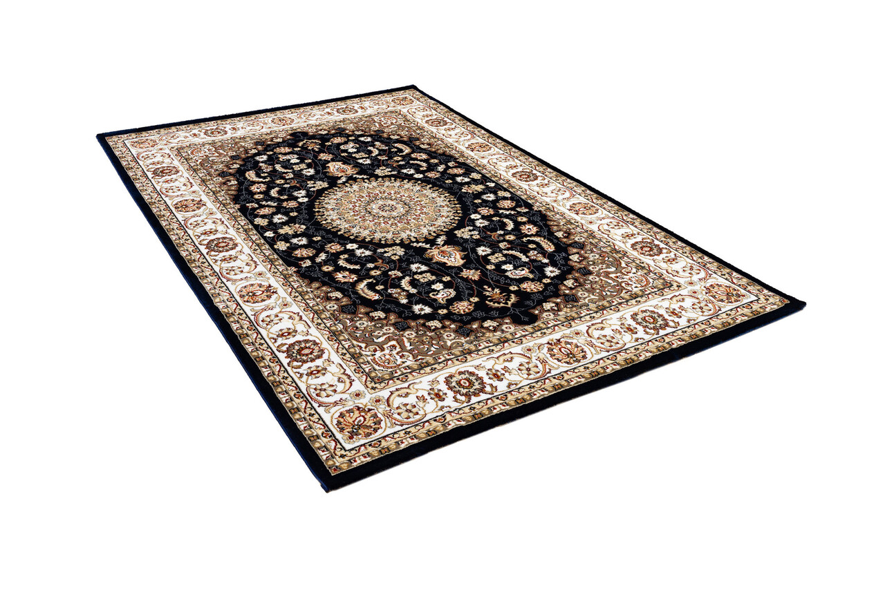 Alcon Classic Dunkelblau Teppich - Oriental Alcon Classic Dunkelblau Teppich - Oriental