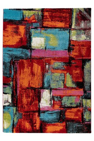 Vistoso Bunt Multi-Teppich - Blöcke