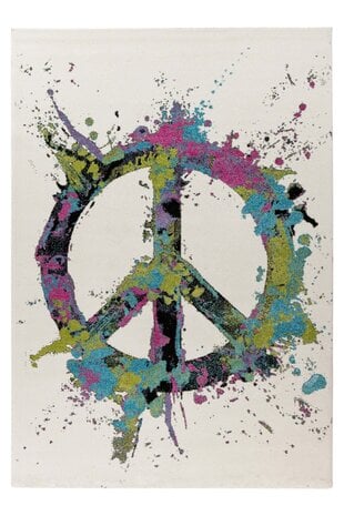 Vistoso Bunte Creme Friedensteppich - Vistoso Bunte Creme Friedensteppich -