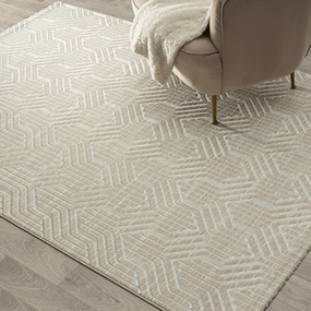 Minye Modern Creme Teppich - Designer Minye Modern Creme Teppich - Designer