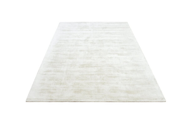 Lumbini Einfarbig Viskose Creme Teppich - Handgewebt Lumbini Einfarbig Viskose Creme Teppich - Handgewebt