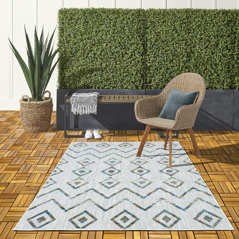 Lilah Multi-Teppich In & Outdoor - Kariert Lilah Multi-Teppich In & Outdoor - Kariert