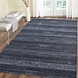 Teppich Modern - Marlon Streifen Grau Teppich Modern - Marlon Streifen Grau