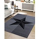 Teppich Modern - Marlon Star Grau Teppich Modern - Marlon Star Grau